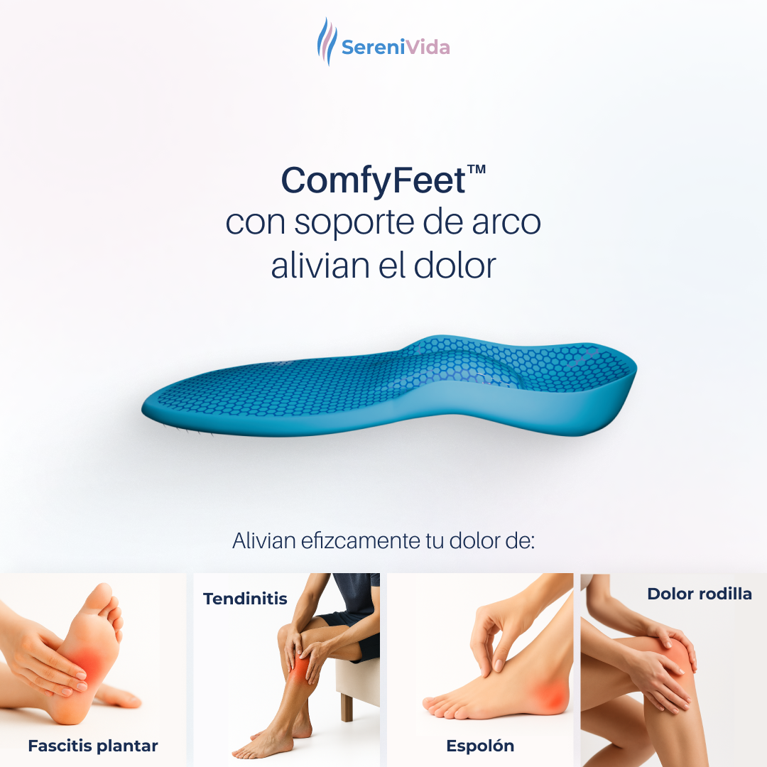 Plantillas ComfyFeet™️  - Disfruta de días sin dolor, sin tratamientos caros ni visitas al médico