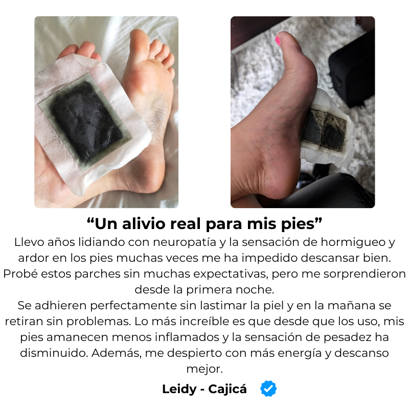 Almohadillas Detox para Pies (10 unidades)
