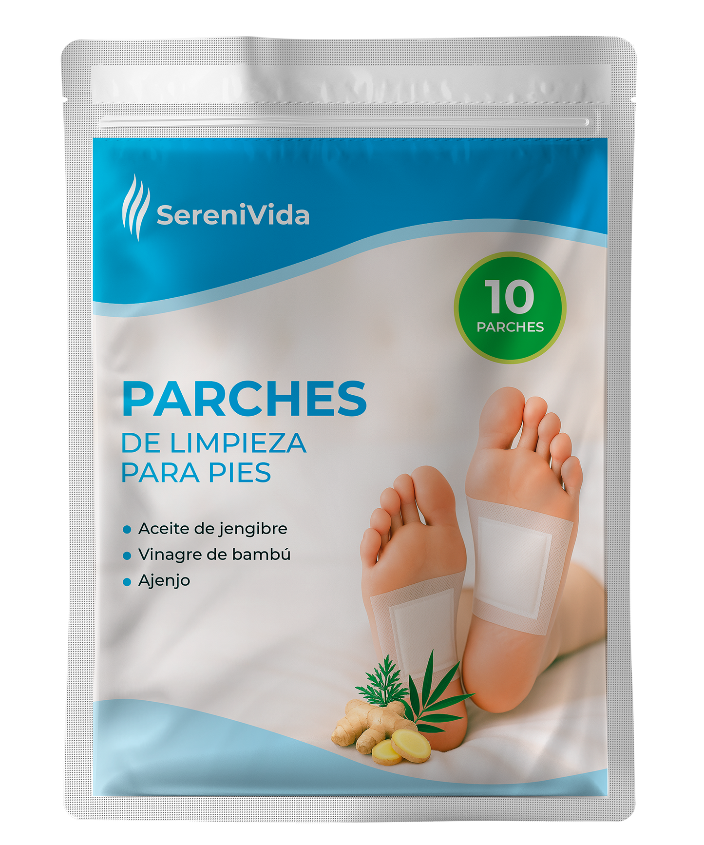 Almohadillas Detox para Pies (10 unidades)