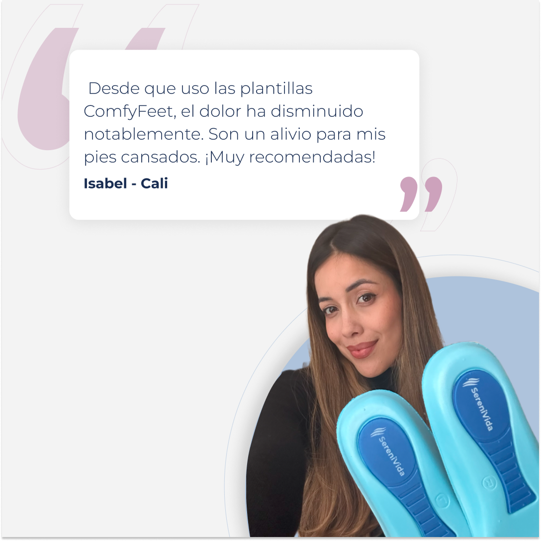 Plantillas ComfyFeet™️  - Disfruta de días sin dolor, sin tratamientos caros ni visitas al médico